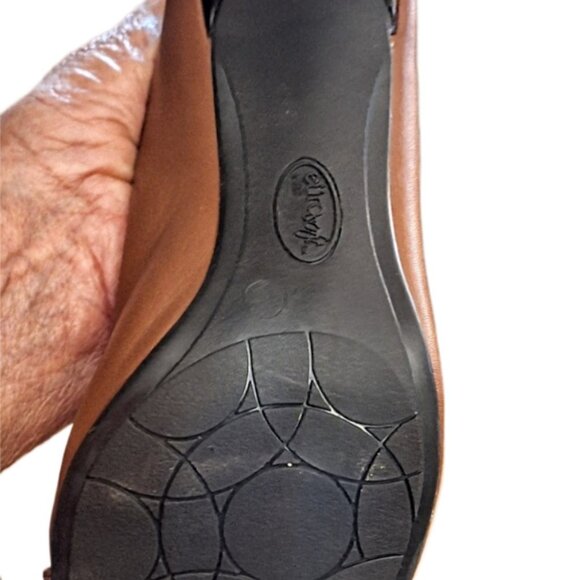 Eurosoft Women's Beatrice Leather 3" Heels Leaf Brown Size 10M New Other - Picture 9 of 11